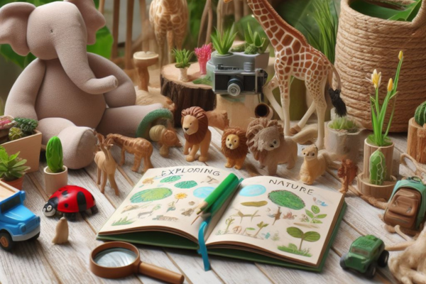 Ecoaprendizado: Explorando a Natureza com Brinquedos Educativos Sustentáveis