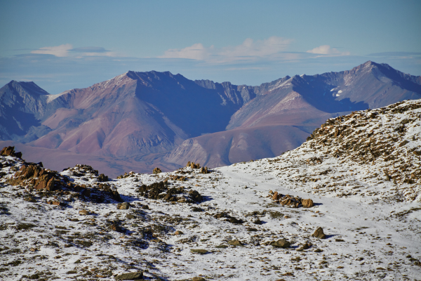 neve na américa do sul