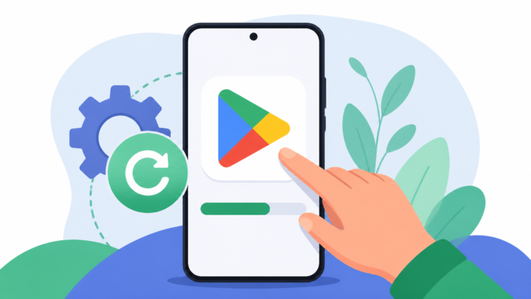 Como atualizar a Play Store manualmente no Android